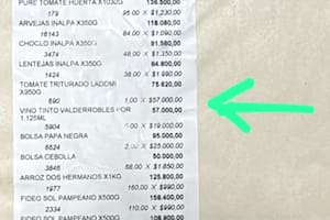 Descubrieron la compra de una botella de vino de $57.000 en la factura de un comedor escolar