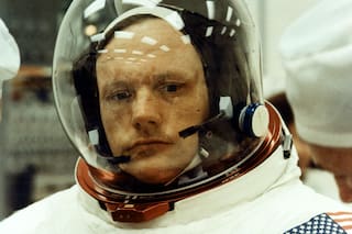 Neil Armstrong, primer humano que vio la Tierra desde la Luna