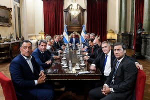 En una mañana agitada, Sergio Massa recibió a gobernadores después de su encuentro con los jefes de bloques opositores