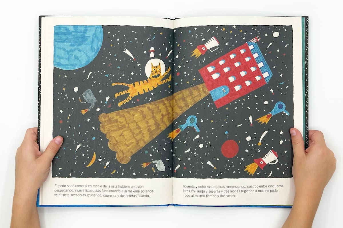 En "Una noche sin dormir", Micaela Chirif y Joaquín Camp narran una historia divertida y disparatada a partir de una situación cotidiana