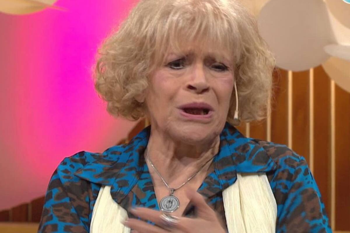 En una nota en Intratables, la actriz María Rosa Fugazot se quejó de la jubilación que cobra después de 62 de trabajo