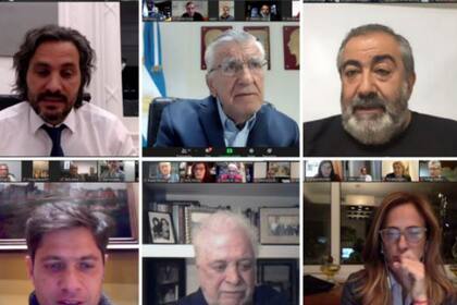 En una reunión virtual, debatieron también el armado del acto por el Día de la Lealtad, el próximo 17 de octubre