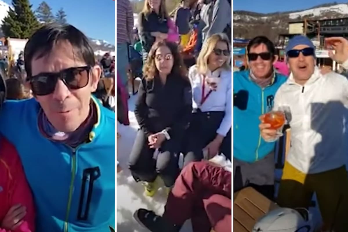 En una serie de videos viralizados en las redes sociales se ve como cientos de esquiadores rompieron la cuarentena en Chapelco; el Ministerio de Turismo de Neuquén clausuró el local y los propietarios deberán pagar una multa de $200.000