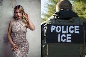 En una transmisión de TikTok, la influencer reveló que tiene que usar un grillete electrónico durante sus trámites migratorios