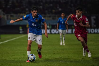 En uno de los primeros partidos del Mundial Sub 17 2023, Indonesia y Ecuador igualaron 1 a 1 por el grupo A
