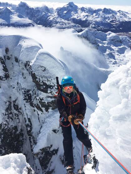 En Ushuaia, Marine desarrolló su propia prestadora de servicios turísticos, especializada en trekking,