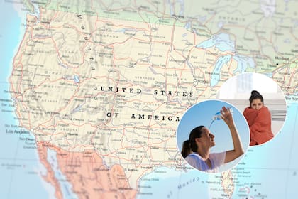 En varios estados del centro y este las temperaturas se ubicarán por debajo de la media estacional, mientras que en el oeste estarán muy por encima del promedio