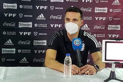 En Venezuela, Scaloni cuestionó el sistema de competición de las Eliminatorias