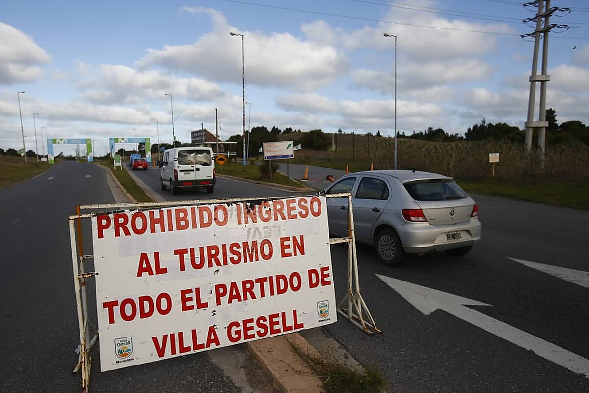 En Villa Gesell, solo se habilita que los dueños no residentes puedan ingresar por 24 horas