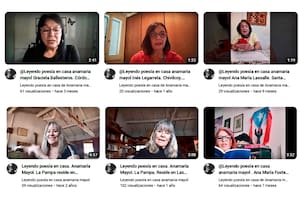 En YouTube existe una biblioteca parlante: "Leyendo poesía en casa"
