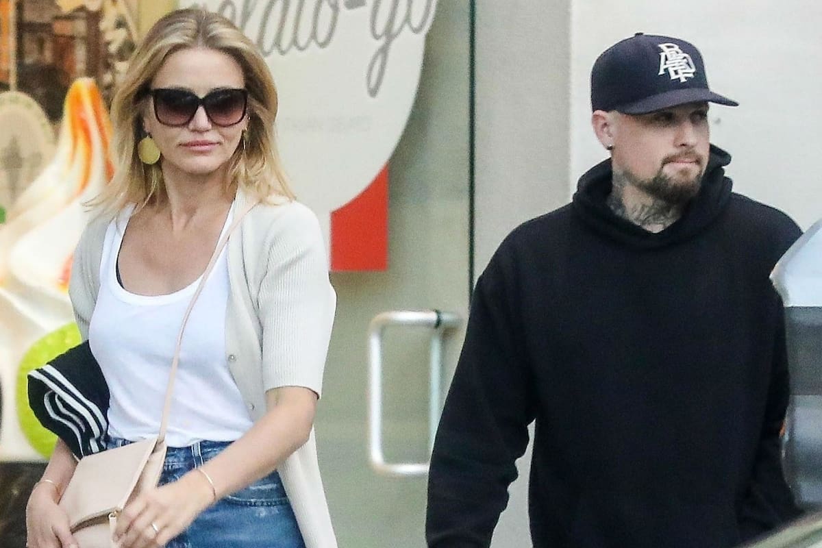 Enamorados. Cameron Diaz y su marido, el músico Benji Madden -quienes ya llevan más de cuatro años de casados- fueron vistos almorzando en Nueva York en una de sus raras apariciones públicas juntos