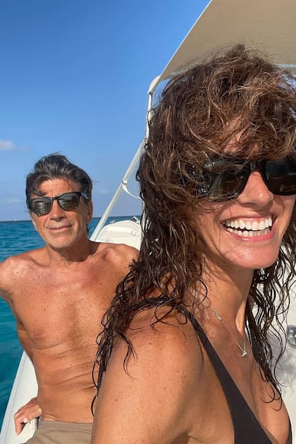 Enamorados, como cuando se conocieron en los años '90. “Qué regalazo me dio la vida”, posteó ella en su cuenta de Instagram.