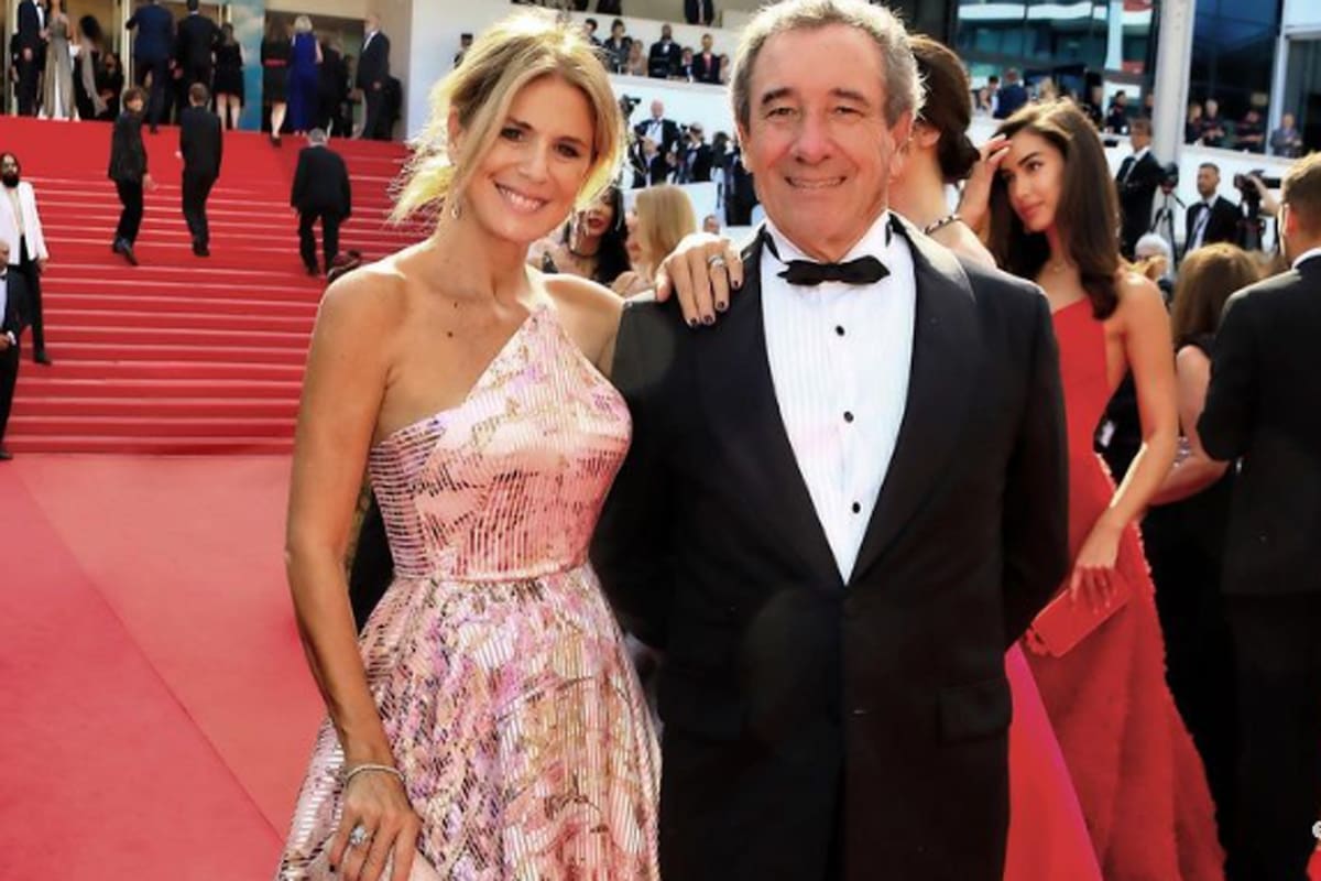 Enamorados, pero con cama afuera. Flavia Palmiero y el productor Luis Scalella, una relación que ya lleva 10 años