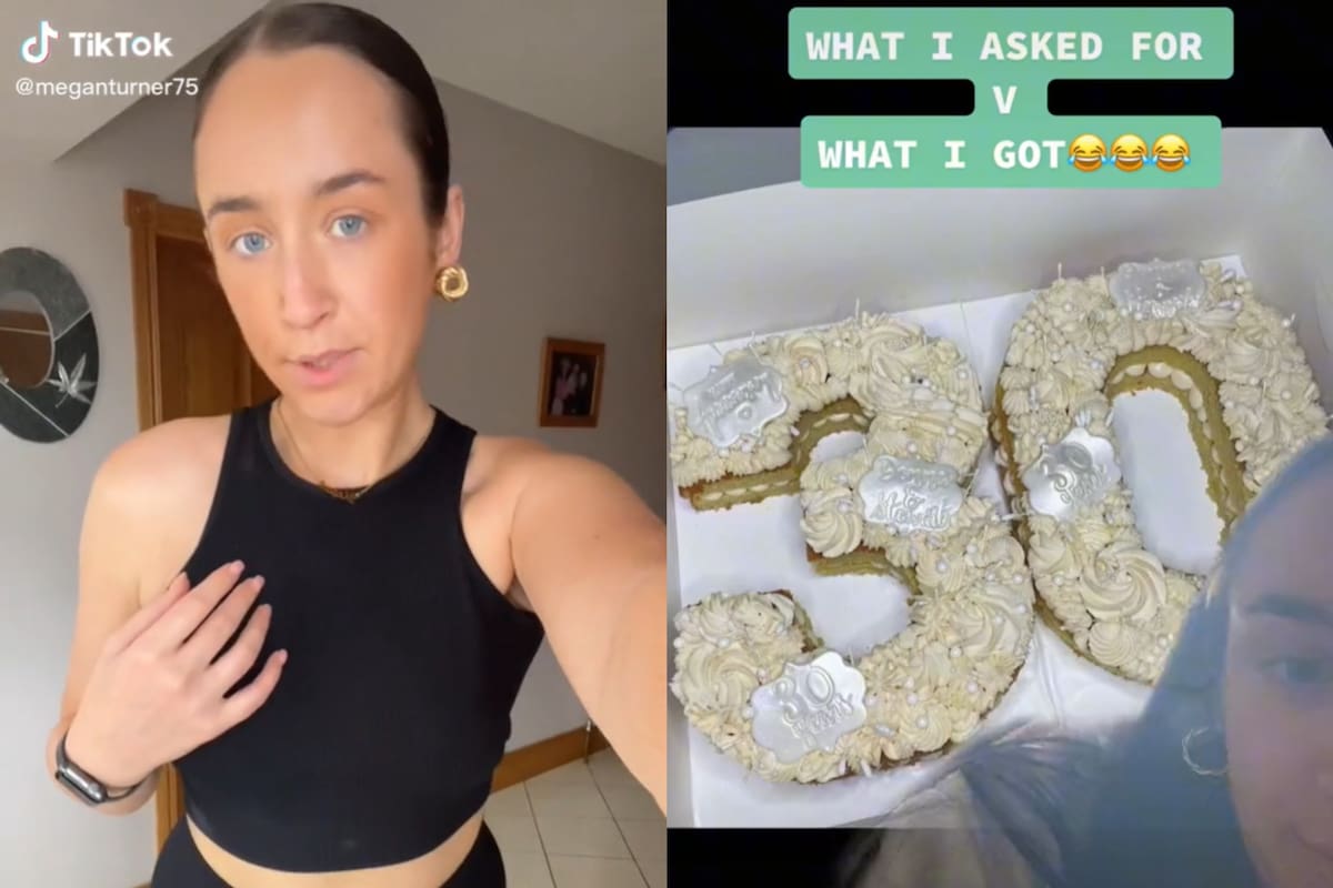 Encargó una torta pero le llegó algo totalmente diferente