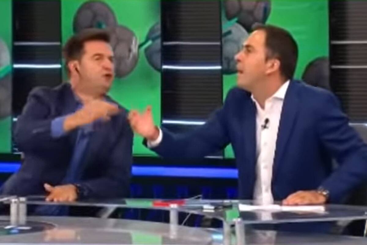 Encendida discusión entre Hugo Balassone y Martín Arévalo tras el superclásico