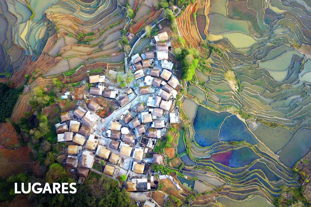 Enclavado en el corazón de la terraza de arroz Hani de Honghe, Azheke fue declarado patrimonio de la Humanidad por la Unesco y cuenta con un legado histórico de más de 160 años.
Gentileza BTV