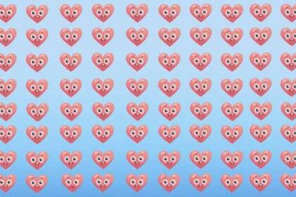 Encontrá al corazón diferente en menos de 15 segundos