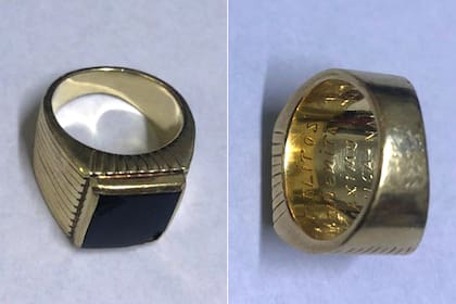 Encontraron el anillo de Carlos Menem