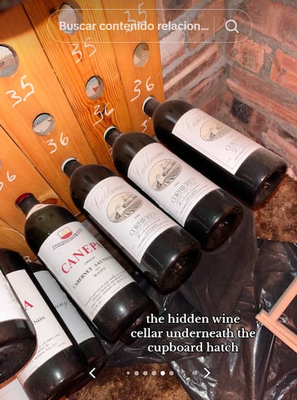 Encontraron más de 17 vinos en una bodega oculta