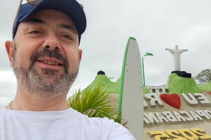 El turista argentino de 54 años había viajado a Río de Janeiro y que llevaba desaparecido desde la medianoche del domingo