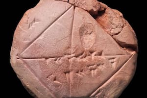 Encontraron una tablilla de 3500 años que pone en jaque la invención del Teorema de Pitágoras. Foto: Wikipedia