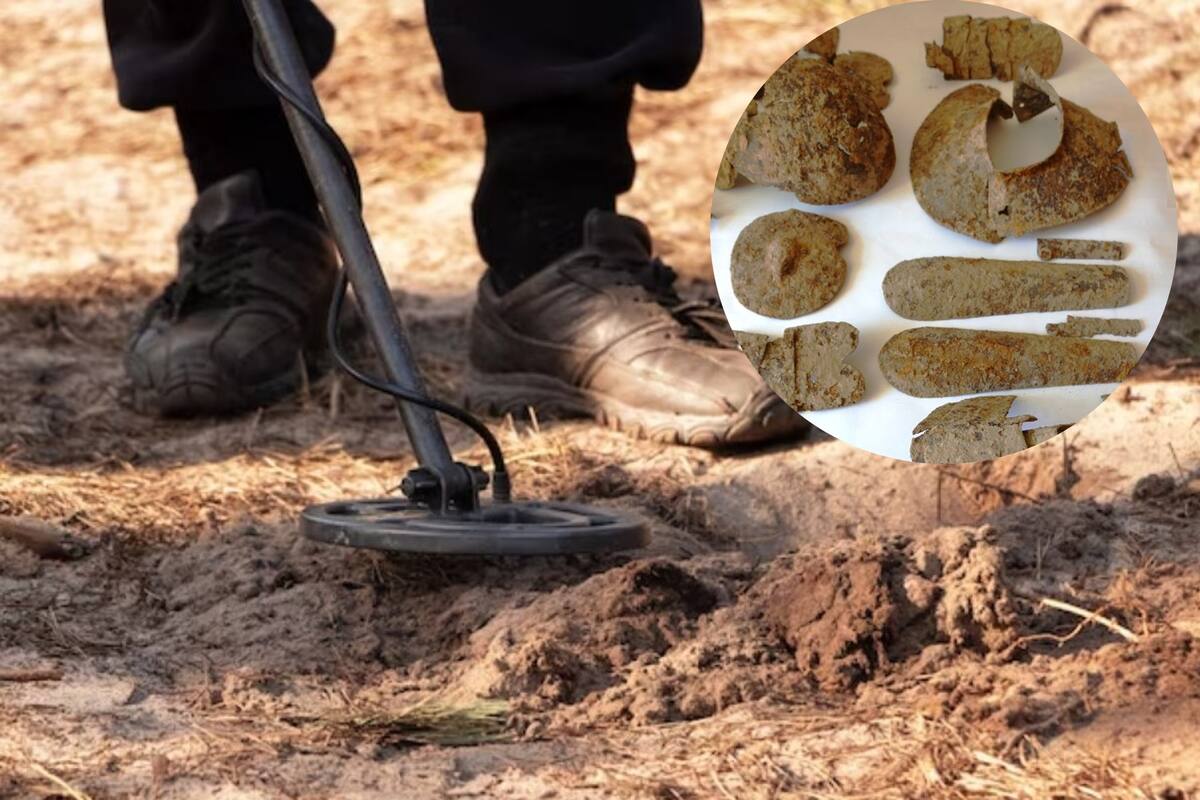 Encontró en Polonia una armadura de guerra utilizada hace alrededor de 400 años