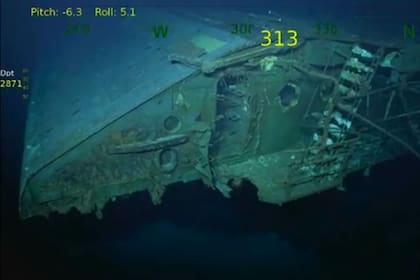 Encuentran los restos de un portaaviones de EE.UU. hundido en la Segunda Guerra Mundial