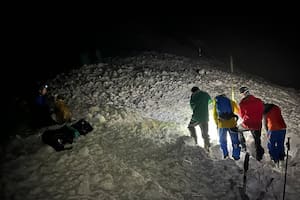 Encuentran vivo al tercer accidentado en la avalancha en el Cerro López.