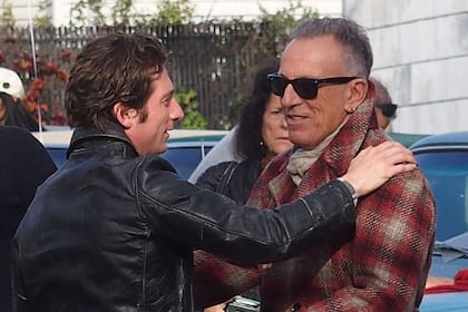 Encuentro en el rodaje de Jeremy Allen White y Bruce Springsteen