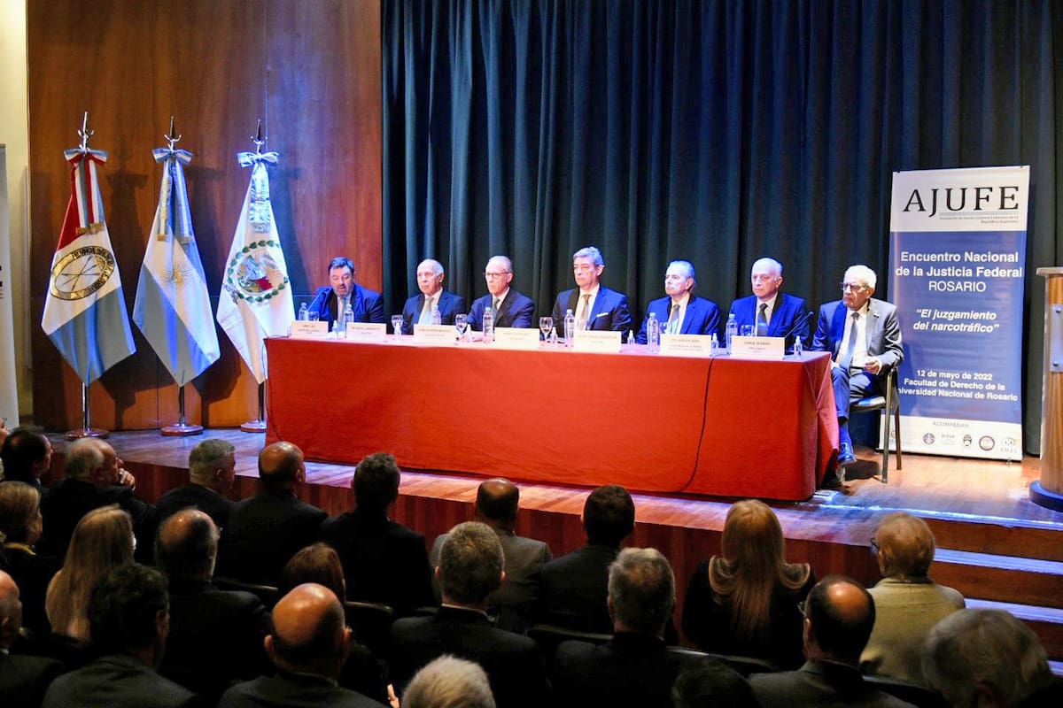 encuentro nacional de la justicia federal política lorenzetti lijo maqueda rosatti carlos rosenkrantz rosario