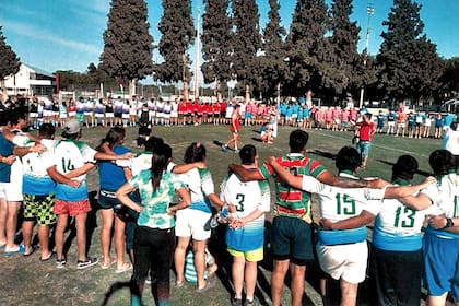 Encuentro Nacional de Mixed Ability Rugby, realizado en San Juan, en 2019