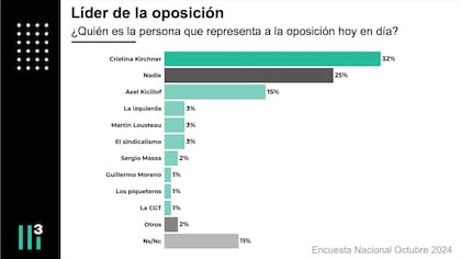 Encuesta sobre los candidatos de la oposición