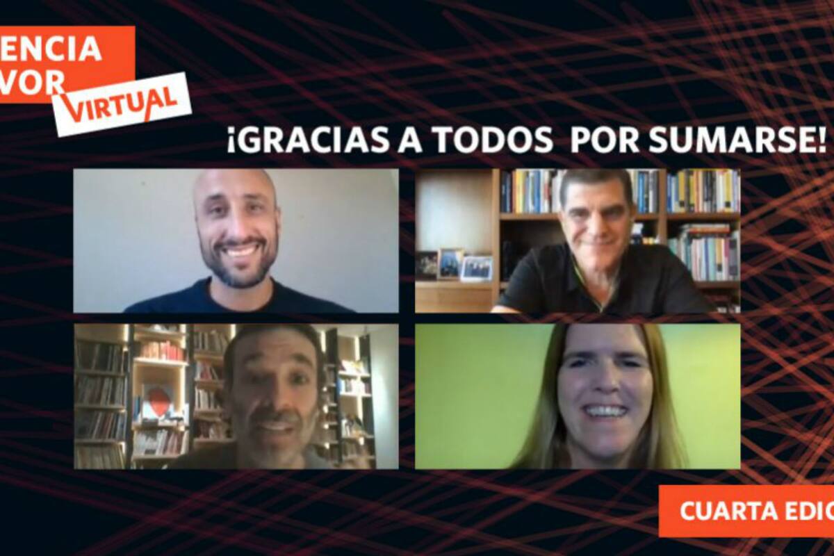 Endeavor realizó su última conferencia virtual de la que participó Manu Ginóbili