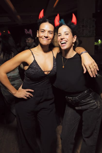Endiabladas, Mica Vázquez y Cande Molfese, que está en la dulce espera de su primer hijo