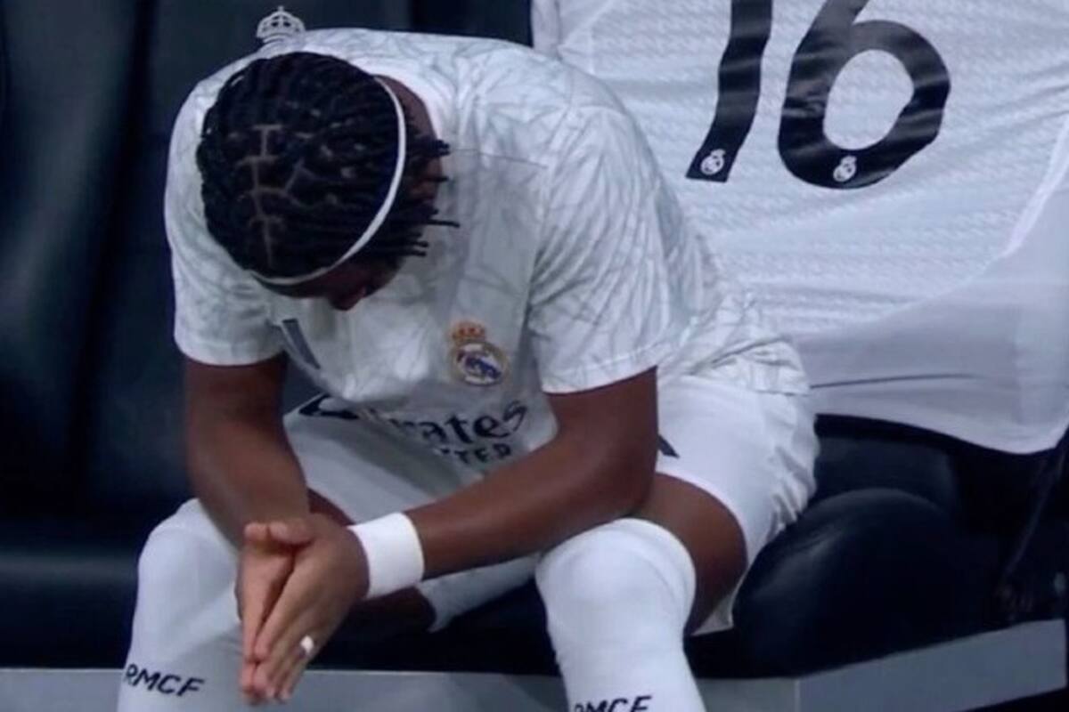 Endrick se quedó otra vez con las ganas de jugar en Real Madrid