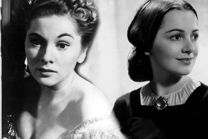 Olivia de Havilland y Joan Fontaine