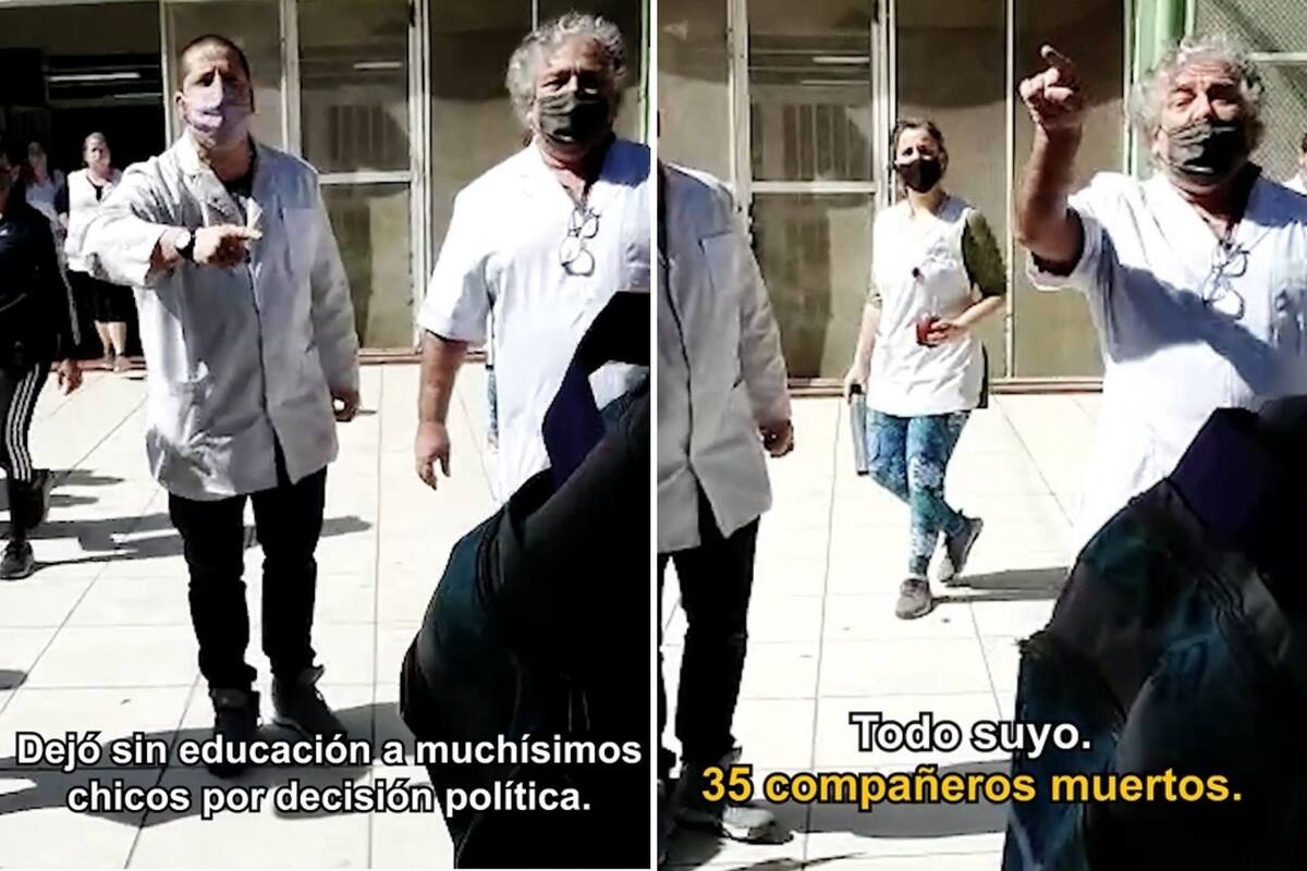 Enfrentamiento entre docentes y autoridades del ministerio de Educación porteño