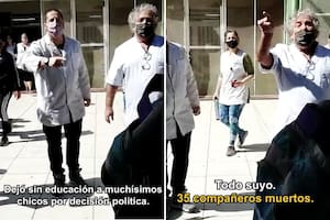 Enfrentamiento entre docentes y autoridades del ministerio de Educación porteño