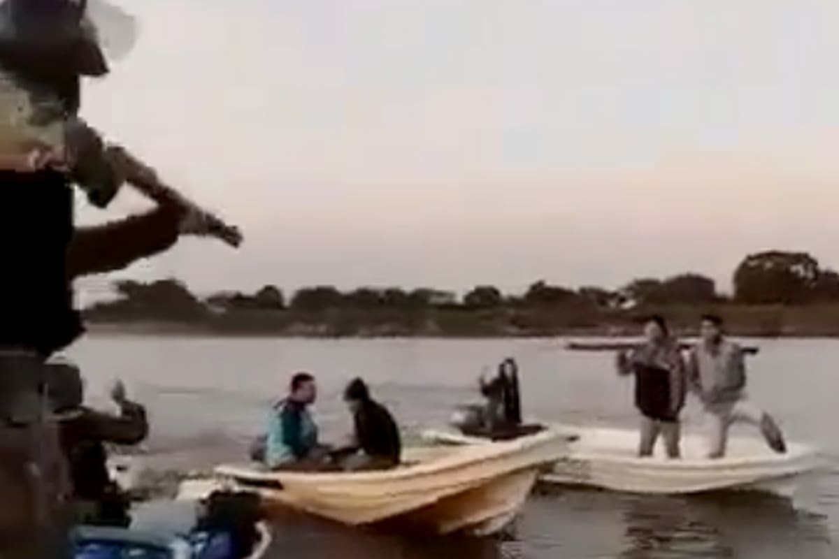 Enfrentamiento entre Prefectura y contrabandistas frente a la costa de Formosa