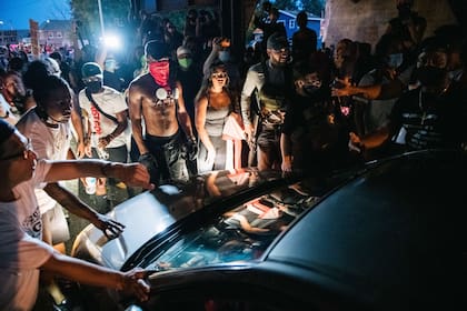 Enfrentemientos entre policías y manifestantes por el asesinato de Jacob Blake