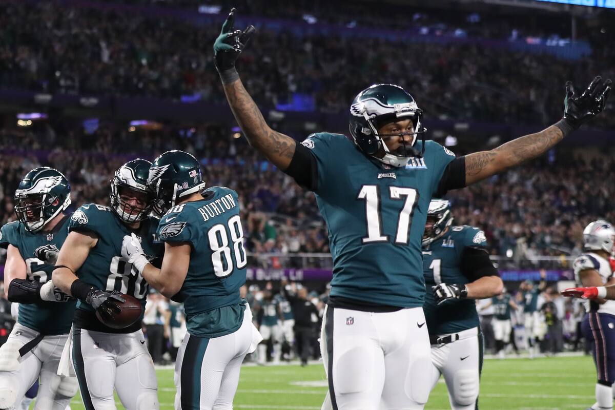 England Patriots y Filadelfia Eagles, en Minneapolis