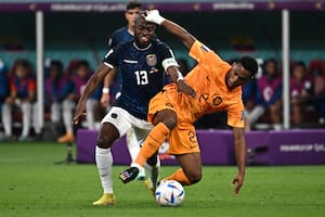 Enner Valencia hizo otro gol y fue la figura del partido que Ecuador empató con Países Bajos por 1-1