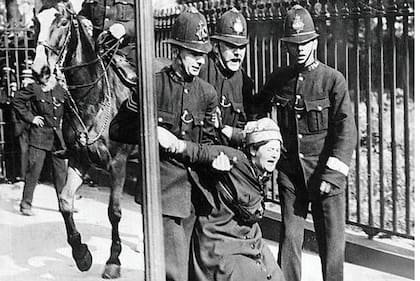 "Si las mujeres en Londres en los años 1900 no se cabrean, no votamos".