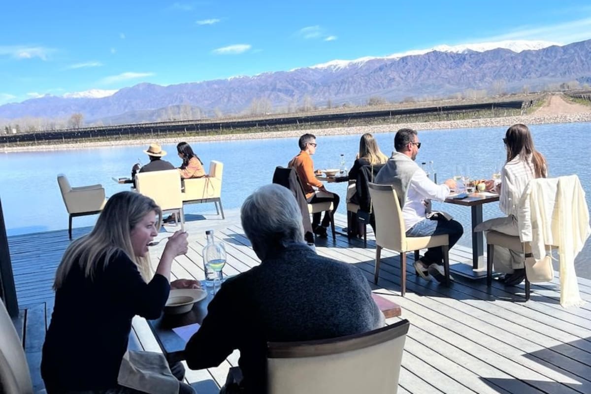 Enoturismo y gastronomía de alta gama con vistas a la Cordillera de los Andes