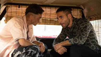 Enric Auquer y Miguel Ángel Silvestre