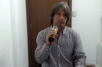 Enrique Blaksley, al responder preguntas del fiscal Abel Córdoba desde la Unidad 31, de Ezeiza