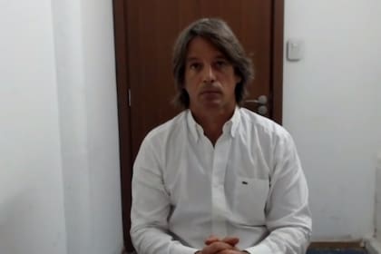 Enrique Blaksley, en la Unidad 31, durante su indagatoria en el juicio por las 318 estafas atribuidas a su empresa, Hope Funds