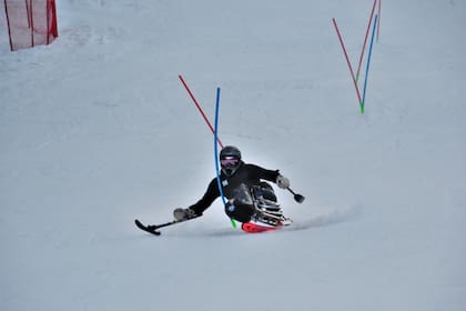 Enrique brilló por primera vez en en los Juegos Paralímpicos de Sochi 201