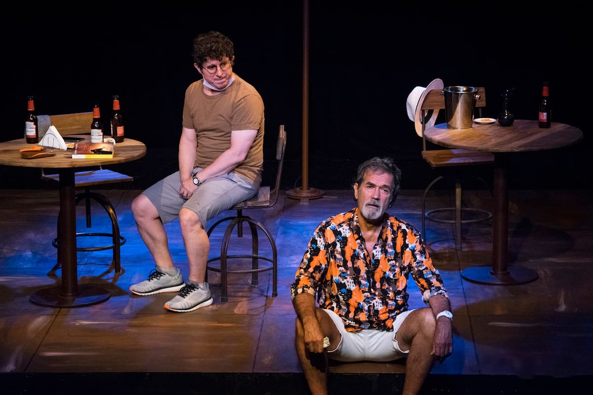 Enrique Dumont y Edgardo Moreira en El fixer, de Mario Diament