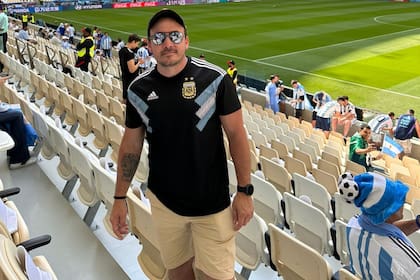 Enrique es oriundo de México, pero se mudó a los 23 años a Argentina y ahora hincha por la albiceleste en el Mundial de Qatar: incluso en el partido contra el tricolor